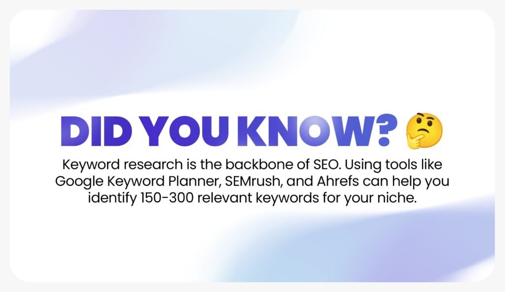 SEO Keyword Research - thesudosolutions.com