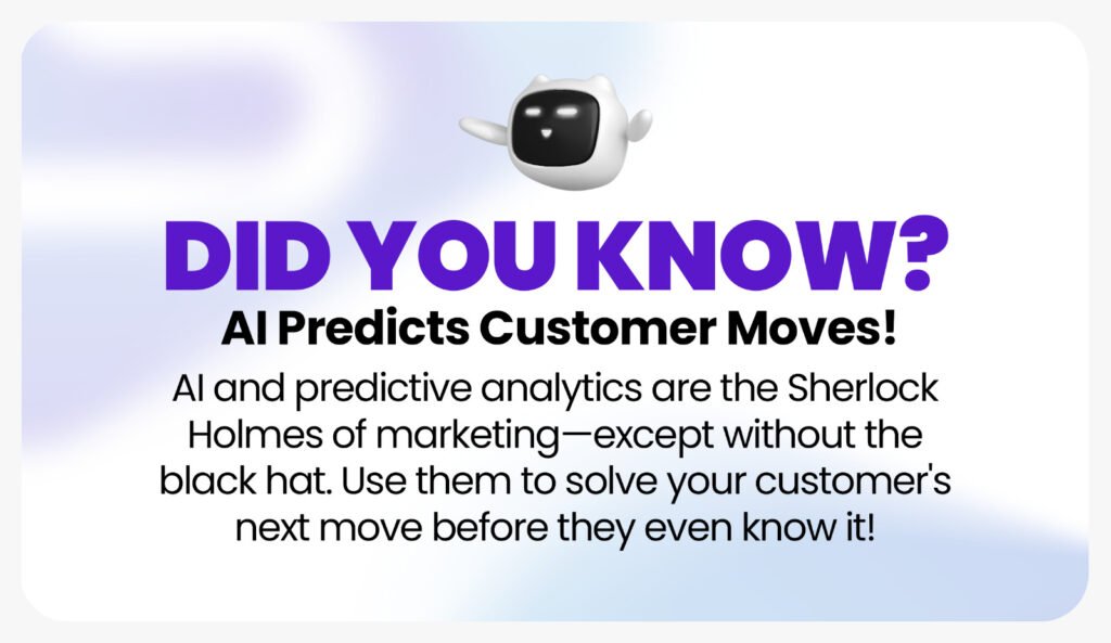 AI-driven predictive analytics lets you move beyond past data (e.g., website activity, purchase history and engagement) to predict outcomes - thesudosolutions.com